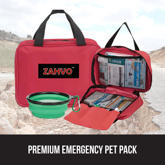 premium emergency pet pack